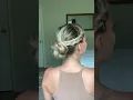Easy Braided Updo for Beginners Medium Long Hairstyles School Hair Work Hair