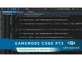How to create a player and gamemode in code Part 3 Programming Projects