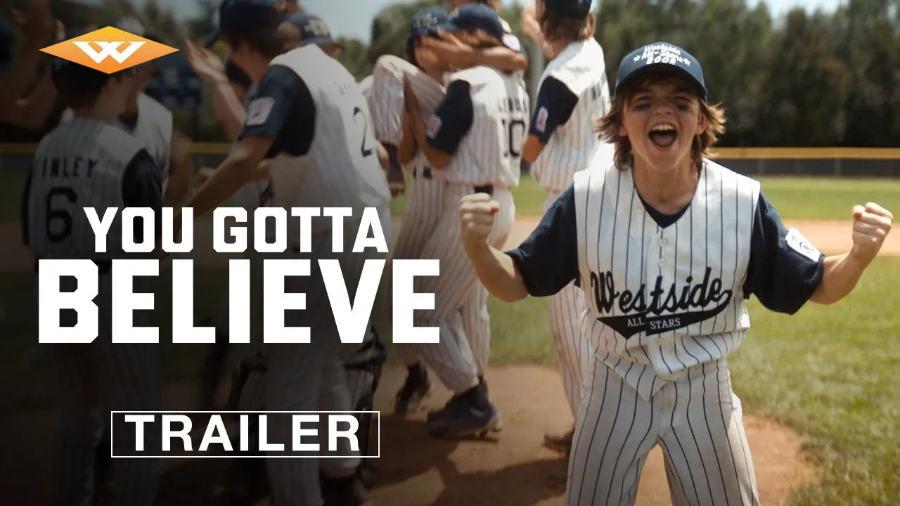 YOU GOTTA BELIEVE | Official Trailer | Starring Luke Wilson and Greg Kinnear | In Theaters August 30 YOU GOTTA BELIEVE | Official Trailer | Starring Luke Wilson and Greg Kinnear | In Theaters August 30