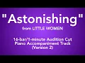 Astonishing from Little Women - 16--minute Audition Cut Piano Accompaniment