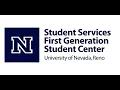 First-Gen Welcome UNR 2020