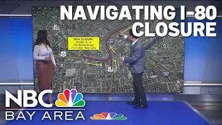 How to navigate I-80 closure in San Francisco