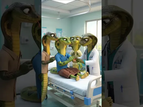 Doctor snake🐍🤯 #snake #trending #animation #cartoon #3danimation #shorts #explainwithmuntaha