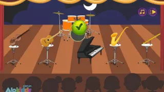 Hello Felix Game Unit 16 Music - Learning english for kids