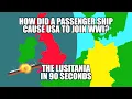 Download Lagu World War One - The Lusitania in 90 Seconds