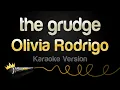 Download Lagu Olivia Rodrigo - the grudge (Karaoke Version)