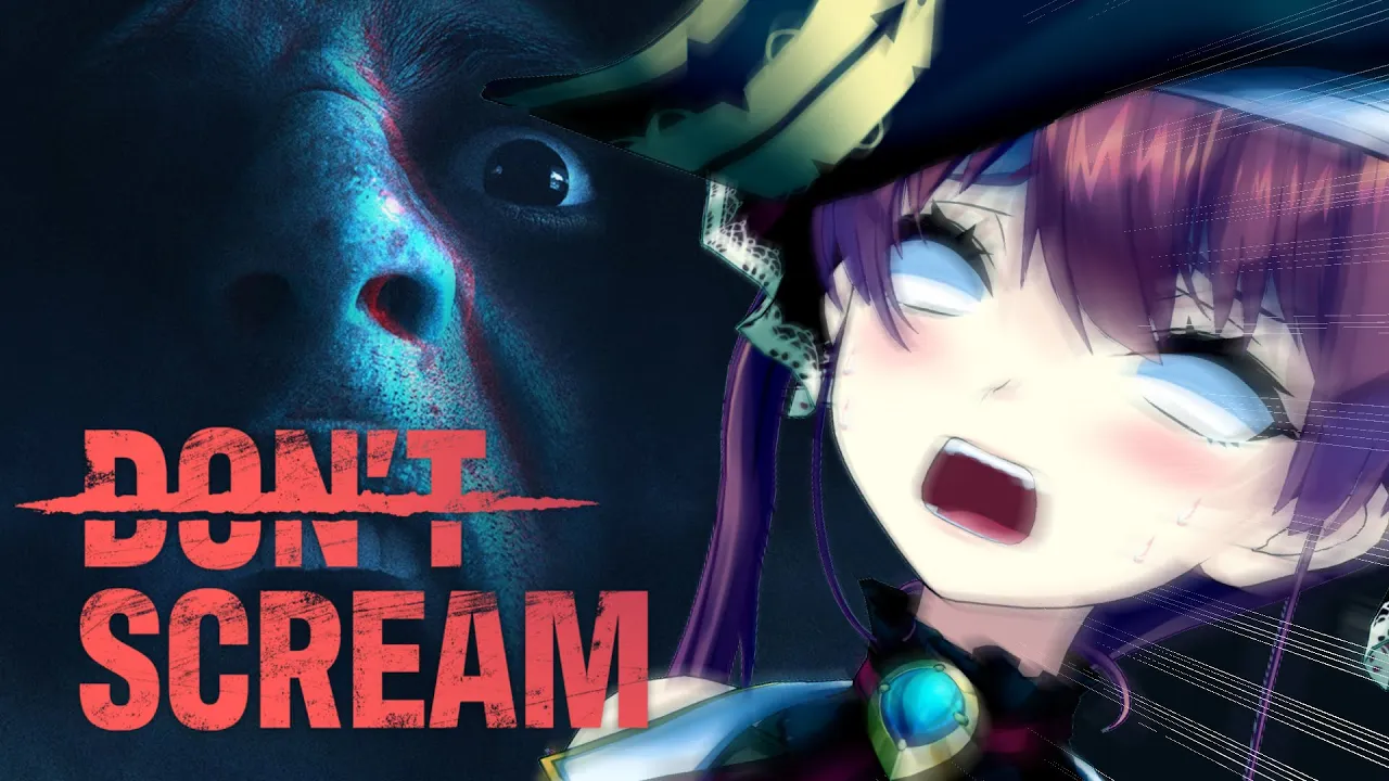【DON'T SCREAM】叫んだら終了するホラゲーをクリアする【ホロライブ/宝鐘マリン】