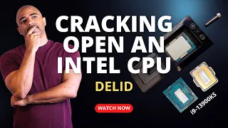 Cracking open an Intel i9-13900KS CPU - Delid Liquid Metal