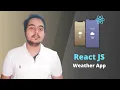 Weather App React Js Tutorial From Scratch