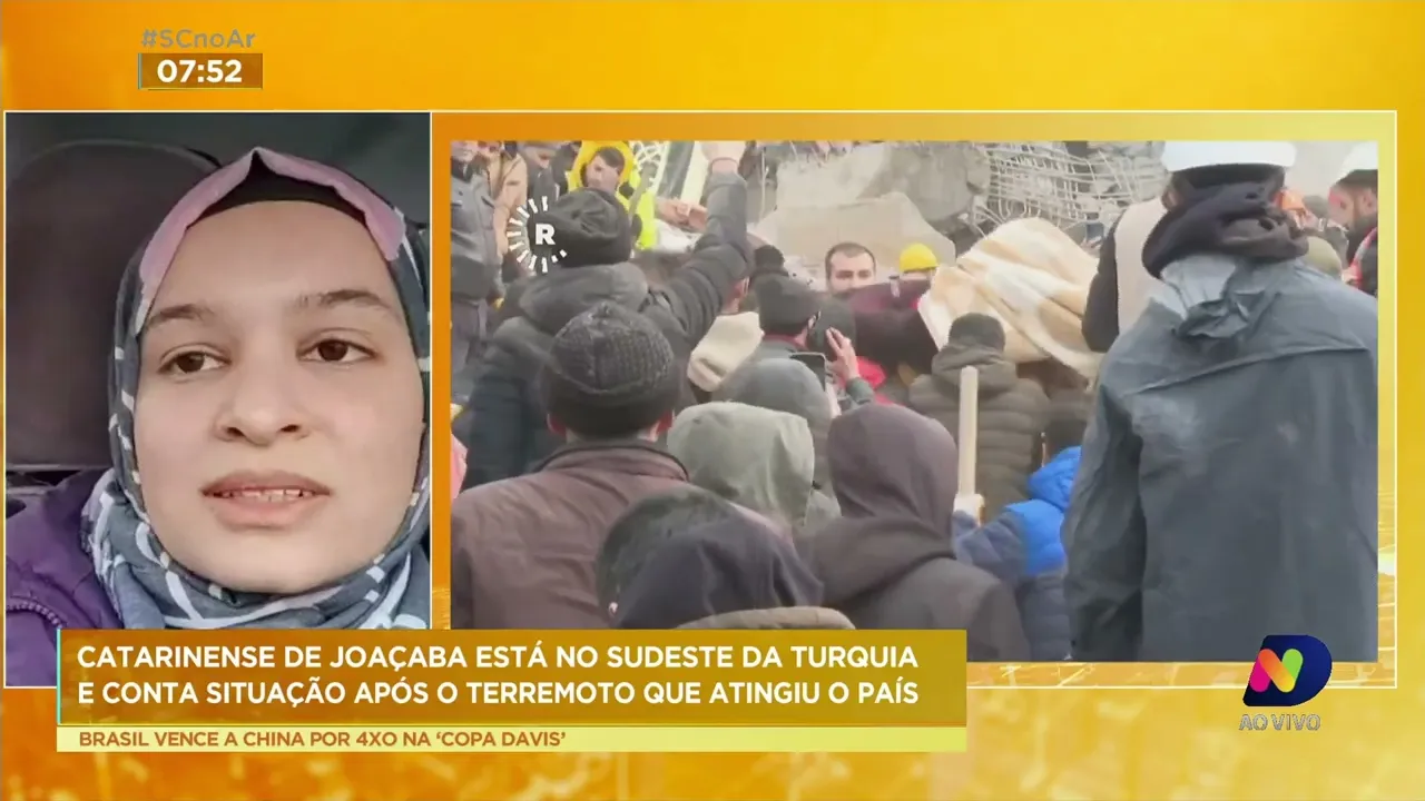 Direto da Turquia, catarinense conta os detalhes da situação que viveu com o terremoto no país