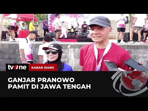 Ganjar Pranowo Lari 10 Km Bersama Komunitas Lari di Jateng