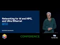 Lagu Keynote: Networking for AI and HPC, and Ultra Ethernet