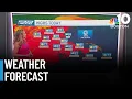 Chance of pop-up showers or storms in the afternoon