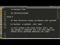 1 Install python pip virtualenv and requirement txt