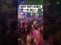 Crazy party scenes of Gili T , Bali 🇮🇩 #bali #gilitrawangan #balinightlife #nightlife #shorts