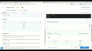 Candy Division Problems CodeChef Solution C solution