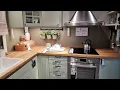 IKEA STENSUND Light Green Kitchen - Modern Country Style Inspiration