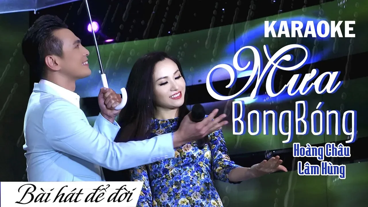 KARAOKE MƯA BONG BÓNG -  SC 