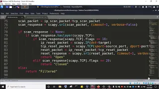 Malicious Python 3 Programming Port Scanner -