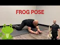 FROG POSE BEST STRETCH FOR LOW BACK PAIN AND HIP PAIN RELIEF