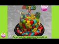 Mario Bros Jelly Layered Inverted Mosaic Jelly