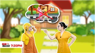🔴 LIVE: Kids Being Naughty Goes WRONG! 😱 | Funny Cartoons & Life Lessons | Safety Rules for Kids