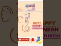 Ganesh Chaturthi Status by Python Turtle Graphics Ganesh ji drawing status in Python Turtle