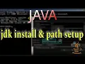 How to Install JDK set JDK Path on Windows 10 Bangla Java tutorial for beginners Easy Solving