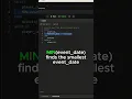 Leetcode 511 - Game Play Analysis I