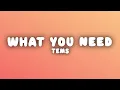 Tems - What You Need (Lyrics)