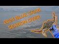 2024 Blue Crab Season Final Pull