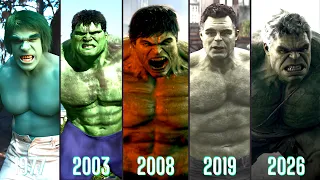 Hulk Evolution 1977 2026 From The Incredible Hulk to Brand New Day