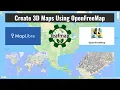 MapLibre Tutorial 15 Create 3D Maps Using OpenFreeMap Vector Tiles