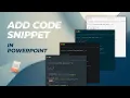 How to Display Code in Microsoft PowerPoint or Word 2024