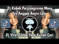 Lagu DJ KABEH PERLJUANGANMU MONG TAK ANGGEP ANGIN LALU | DJ SAKTENANE MENGKANE VIRAL TIKTOK TERBARU 2025