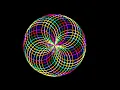 Rangoli design python code turtle graphics