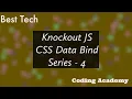 Knockout JS Mastering CSS Data bind