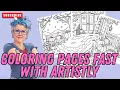 Create Coloring Book Pages FAST with Artistly MyDesigns