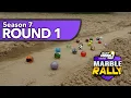 SAND MARBLE RACE S7 Round 1 - Jelle s Marble Runs