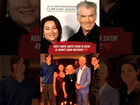 Pierce Brosnan’s Wife Shines in Rare Family Photo! ✨❤️
