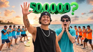 LE DOY 500.00 AL QUE GANE - RETO EN LA PLAYA CON SUSCRIPTORES II SAMIR VELASQUEZ