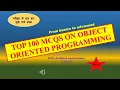Object oriented programming multiple choice question oop viva Questions Set 3