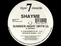 🔴 Shayme - Summer Night, With U (T. Schommer Club) 123 BPM *1993*