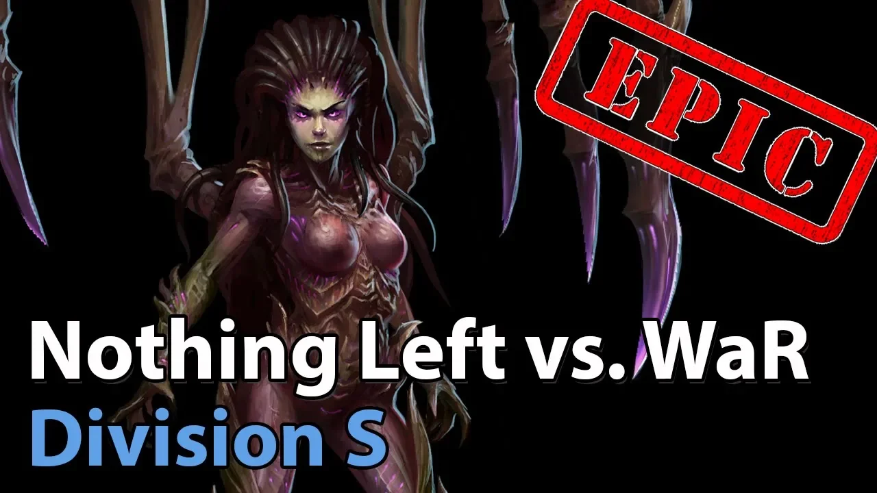 ► Heroes of the Storm: Nothing Left vs. Wind and Rain - Division S - Heroes Lounge