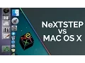 NeXTSTEP vs Mac OS X - System Demo and Comparison