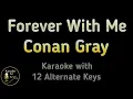 Download Lagu Conan Gray - Forever With Me Karaoke Instrumental Lower Higher Female \u0026 Original Key