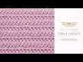 How To Crochet A Treble Crochet UK Terms Easy Tutorial by Hopeful Honey
