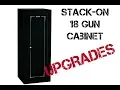 Stack-on 18 gun cabinet BEST UPGRADES