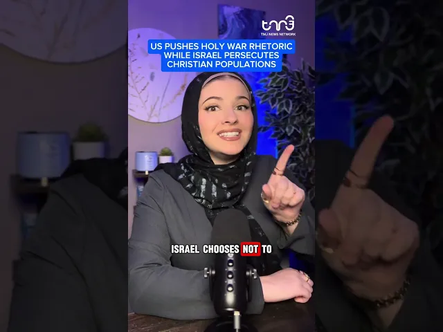 ⁣US Pushes Holy War Rhetoric While Israel Persecutes Christian Populations
