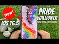 How To Add Pride Wallpaper On iPhone Home Lock Screen iOS 16 5